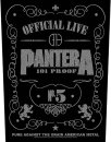 PANTERA - 101% Proof - Rückenaufnäher