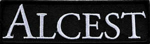 ALCEST - Logo - Aufnäher / Patch