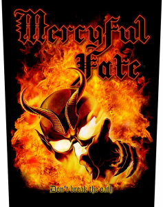 MERCYFUL FATE - Dont Break The Oath - Rückenaufnäher / Backpatch