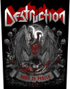 DESTRUCTION - Born To Perish - Rückenaufnäher /...