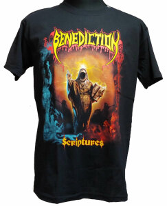 BENEDICTION - Scriptures - T-Shirt S