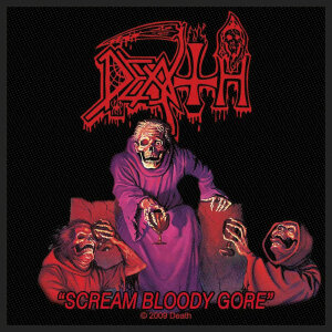 DEATH - Scream Bloody Gore - Aufnäher / Patch
