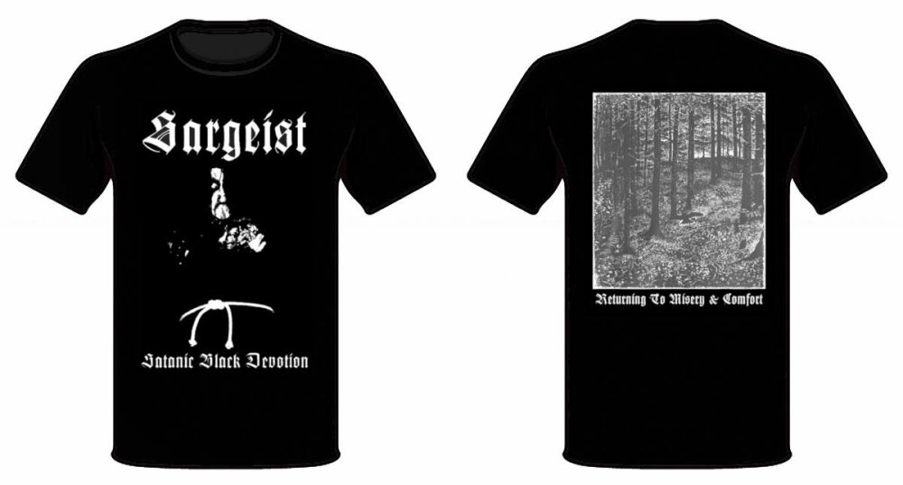 Satanic Black Devotion T-Shirt SARGEIST