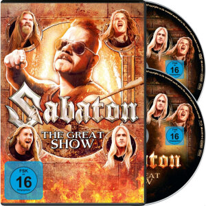 SABATON - The Great Show - Blu-Ray + DVD - Amaray