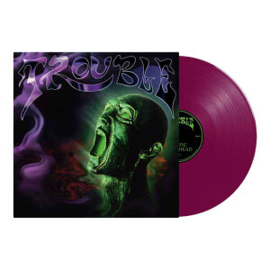 TROUBLE - Plastic Green Head - Vinyl-LP - purple
