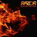 RAZOR - Escape The Fire - Vinyl-LP gelb rot split mit...