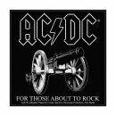 AC/DC - For Those About To Rock - Aufnäher / Patch