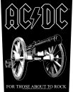 AC/DC - For Those About To Rock - Backpatch