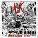 LIK - Misanthropic Breed - Vinyl-LP white black marbled