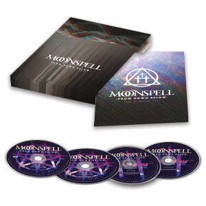 MOONSPELL - From Down Below Live 80 Meters Deep - Blu-Ray Disc + DVD + CD