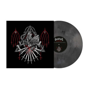 GOATWHORE - Angels Hung From The Arches Of Heaven - Vinyl-LP - silver black marbled