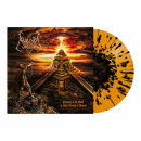 AURORA BOREALIS - Prophecy Is The Mold In Which History Is Poured - Vinyl-LP orange schwarz splatter