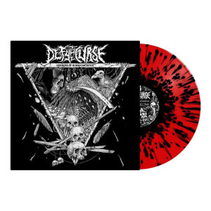 DEFY THE CURSE - Horrors Of Human Sacrifice - Vinyl-LP - red black splatter