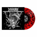 DEFY THE CURSE - Horrors Of Human Sacrifice - Vinyl-LP rot schwarz splatter