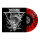DEFY THE CURSE - Horrors Of Human Sacrifice - Vinyl-LP - red black splatter