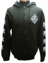 1914 - Picket Skull - Hooded Sweatshirt w/ Zipper