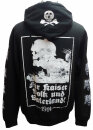 1914 - Picket Skull - Hooded Sweatshirt w/ Zipper