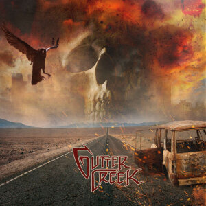 GUTTER CREEK - Gutter Creek - Vinyl-LP - transparent red