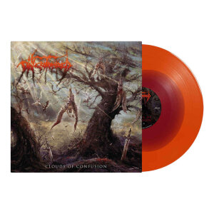 PHLEBOTOMIZED - Clouds Of Confusion - Vinyl-LP - oxblood in orange crush