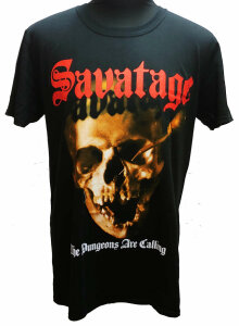 SAVATAGE - The Dungeons Are Calling- T-Shirt