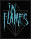 IN FLAMES - Scratched Logo - Aufnäher / Patch