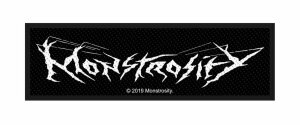 MONSTROSITY - Logo - Aufnäher / Patch