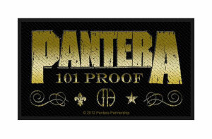 PANTERA - Whiskey Label - Aufnäher / Patch