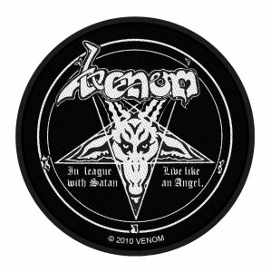 VENOM - In League With Satan - Aufnäher / Patch