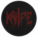 KNIFE - Logo - Aufnäher / Patch