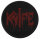 KNIFE - Logo - Aufnäher / Patch