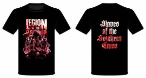 LEGION OF THE DAMNED - Slaves Of The Southern Cross - T-Shirt - Size small