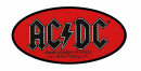 AC/DC - Oval Logo - Aufnäher / Patch