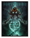 DISTURBED - Evolution Hooded - Aufnäher / Patch