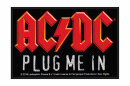 AC/DC - Plug Me In - Aufnäher / Patch