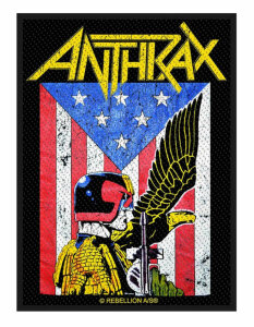ANTHRAX - Judge Dredd - Aufnäher / Patch