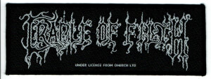 CRADLE OF FILTH - Logo - Aufnäher / Patch