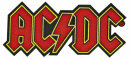 AC/DC - Logo Cut Out - Aufnäher / Patch