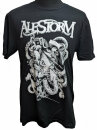 ALESTORM - Octopus Black & White - T-Shirt