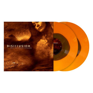 DISILLUSION - Back To Times Of Splendor (20th Anniversary) - Vinyl 2-LP - orange brown