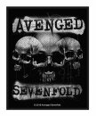 AVENGED SEVENFOLD - Three Skulls - Aufnäher / Patch