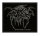 DARKTHRONE - Lurex Logo - Patch