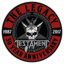 TESTAMENT - The Legacy 30 Year Anniversary - Patch