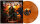 BLOODORN - Let The Fury Rise - Vinyl-LP - orange black marbled