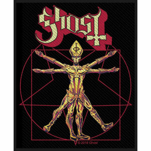 GHOST - The Vitruvian Ghost - Aufnäher / Patch