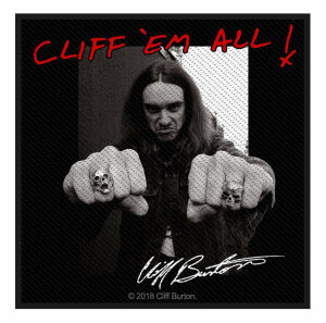 METALLICA - Cliff Em All - Aufnäher / Patch