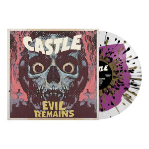 CASTLE - Evil Remains - Vinyl-LP - clear purple gold black splatter