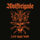 WOLFBRIGADE - Life Knife Death - Vinyl-LP - orange marbled