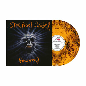 SIX FEET UNDER - Haunted - Vinyl-LP orange black dust