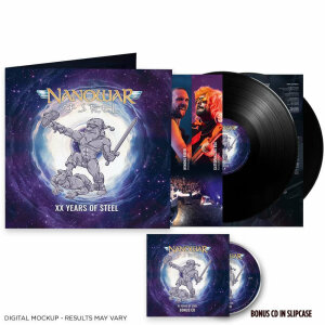NANOWAR OF STEEL - XX Years Of Steel - Vinyl 2-LP + CD