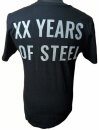 NANOWAR OF STEEL - XX Years Of Steel - T-Shirt